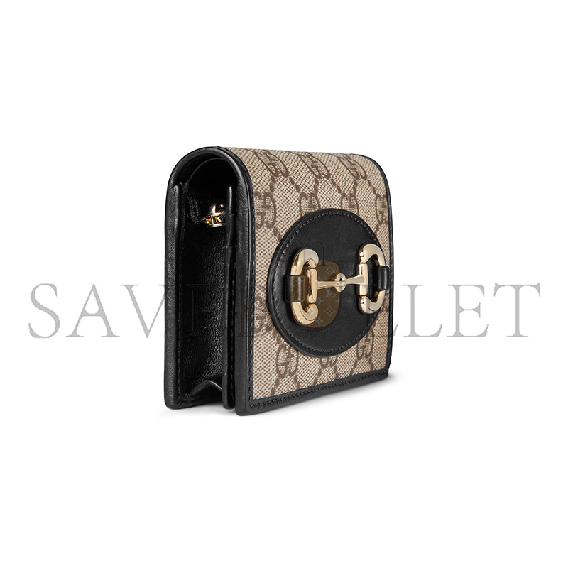 GUCCI HORSEBIT 1955 CARD CASE WALLET 621887 (17.5*11cm) GUCCI HORSEBIT 1955 CARD CASE WALLET 621887 (17.5*11cm)